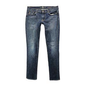 7 For All Mankind Womens Size 29 "Roxanne" Ankle Denim Jeans Made In USA